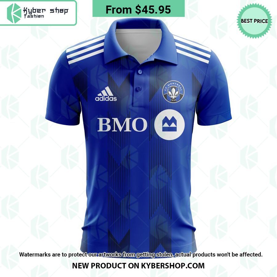 MLS CF Montreal 2023 Home Primary CUSTOM Polo Shirt