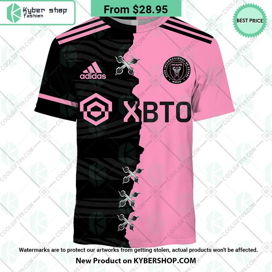 MLS Inter Miami Mix Jersey CUSTOM Hoodie