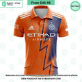 MLS New York City FC 2023 Away The Volt CUSTOM Polo Shirt