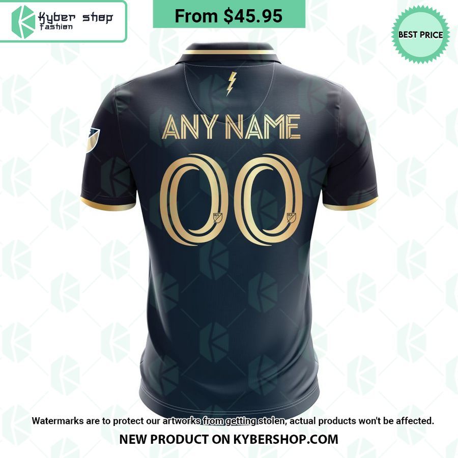 MLS Philadelphia Union 2023 Home CUSTOM Polo Shirt