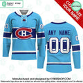 Montreal Canadiens Reverse Retro CUSTOM Hockey Jersey