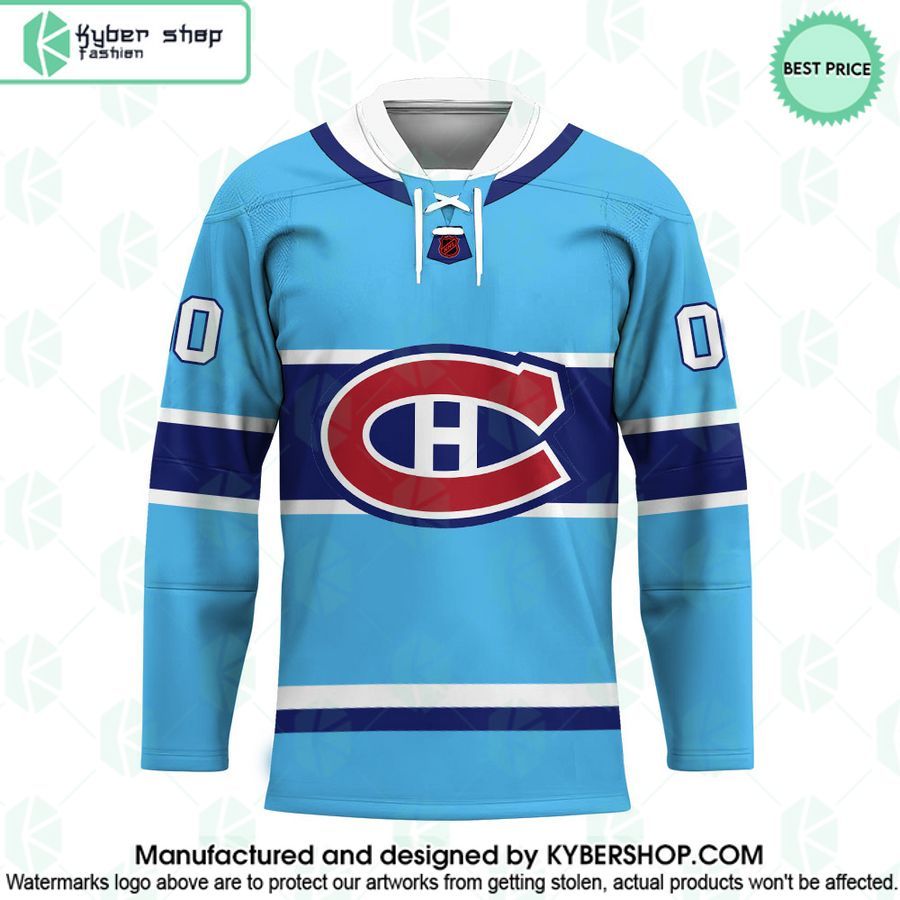 Montreal Canadiens Reverse Retro CUSTOM Hockey Jersey