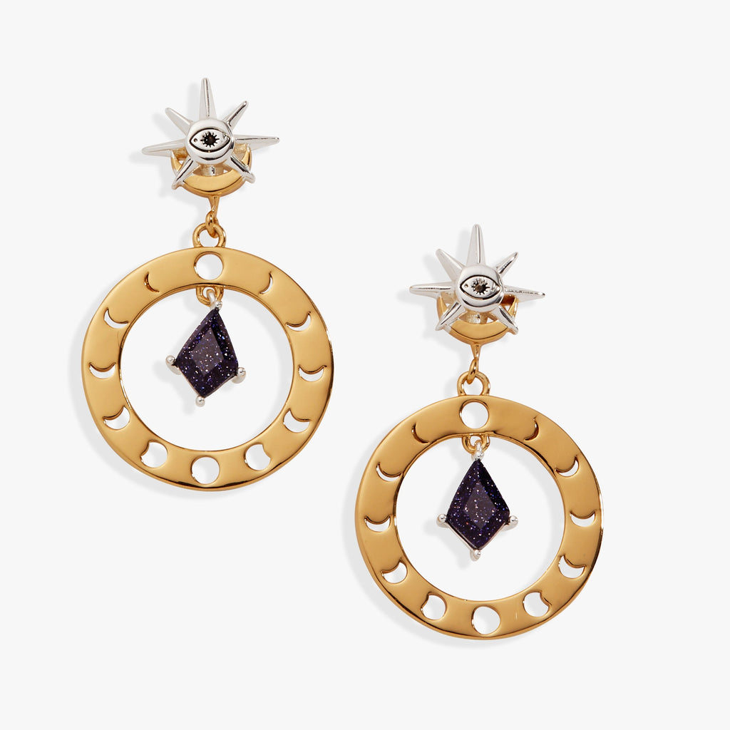 Moon Phase Statement Earring T-Shirts