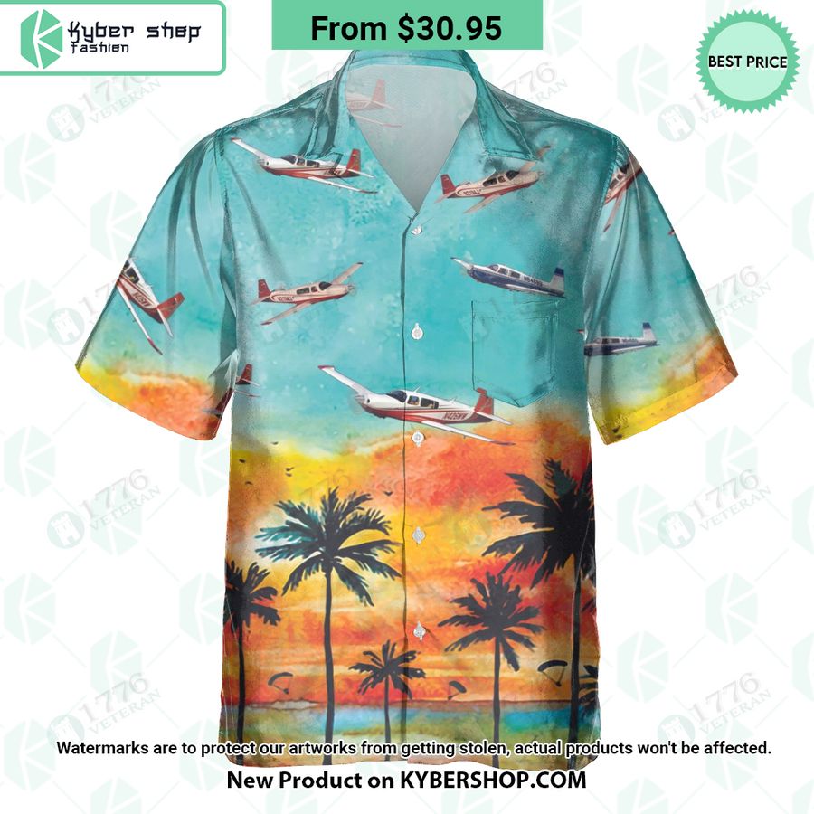 Mooney M20 Sunset Hawaiian Shirt