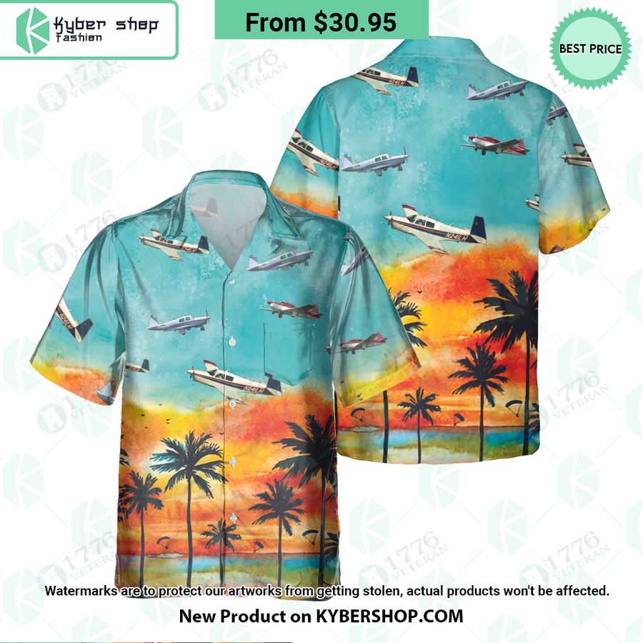 Mooney M20C Sunset Hawaiian Shirt