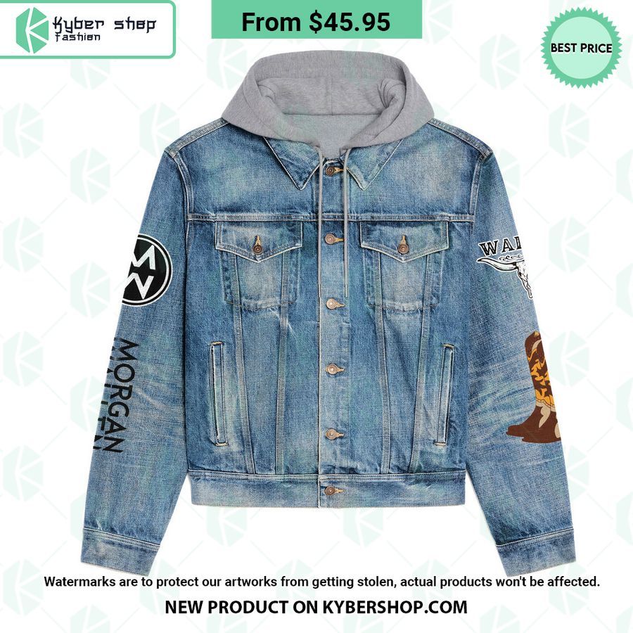 Morgan Wallen Last Night Hooded Denim Jacket