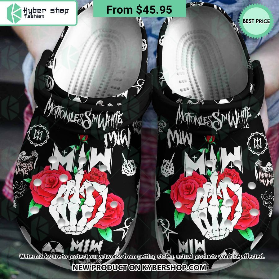Motionless in White Crocs Crocband Shoes