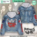 Motionless in White Hooded Denim Jacket