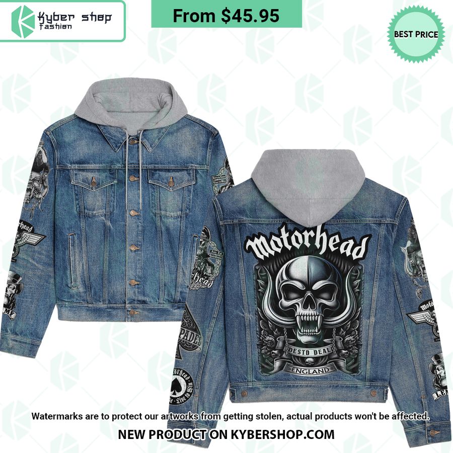 Motörhead Hooded Denim Jacket
