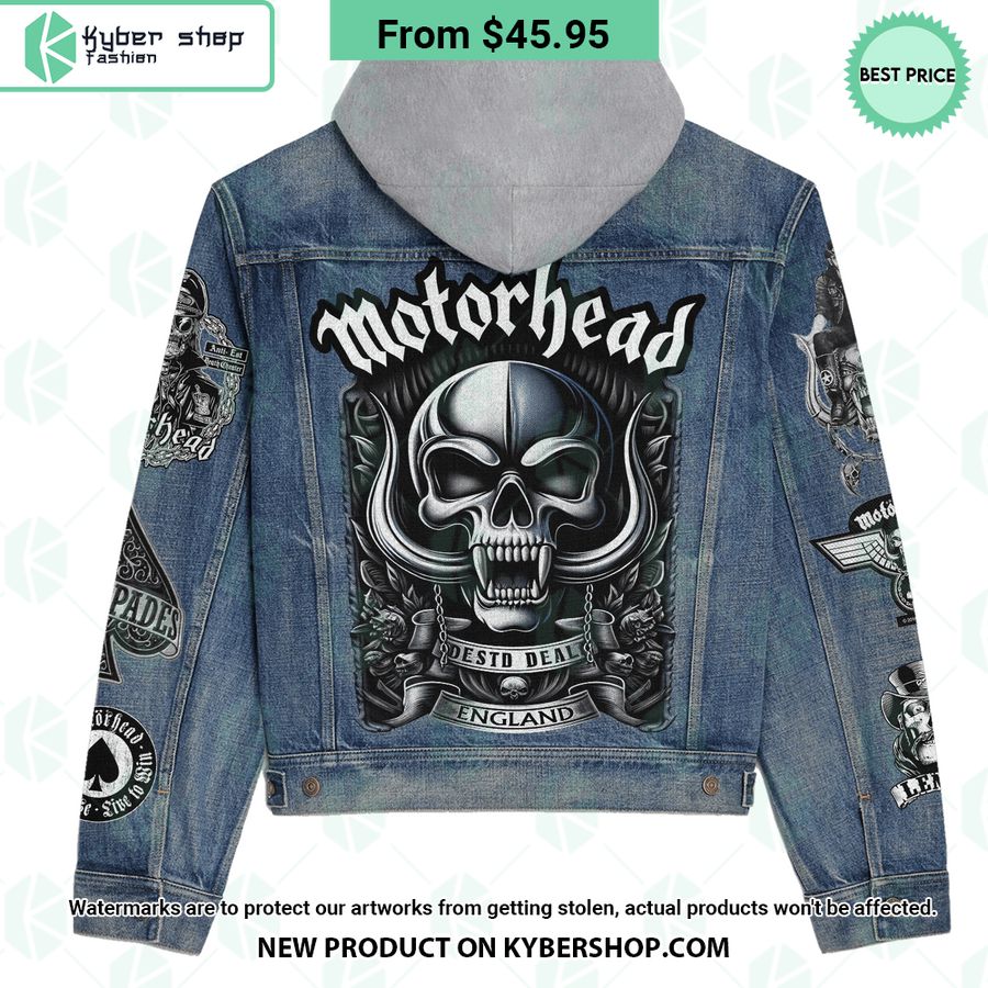 Motörhead Hooded Denim Jacket