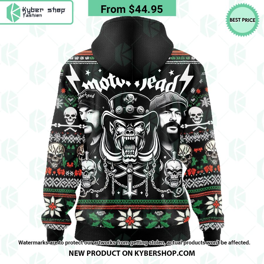Motörhead Merry Fucking Christmas Hoodie