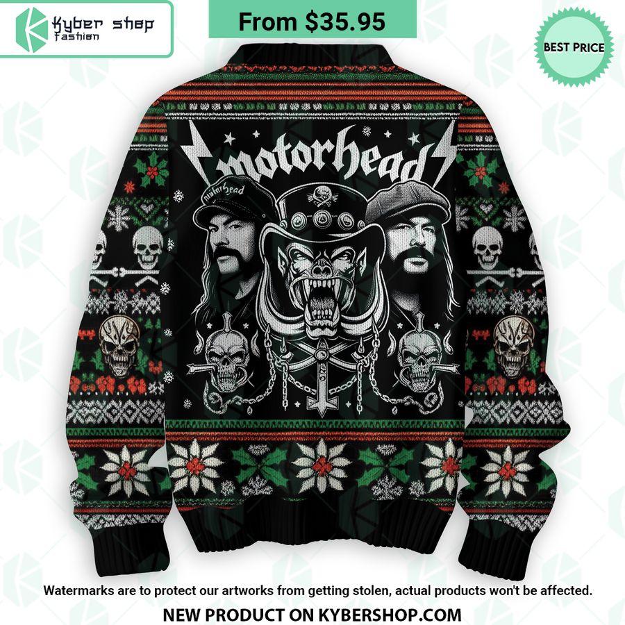 Motörhead Merry Fucking Christmas Sweater