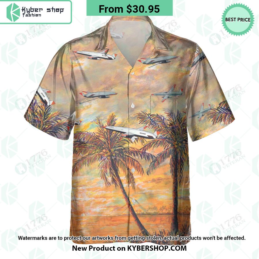 MQ-25 Stingray Hawaiian Shirt