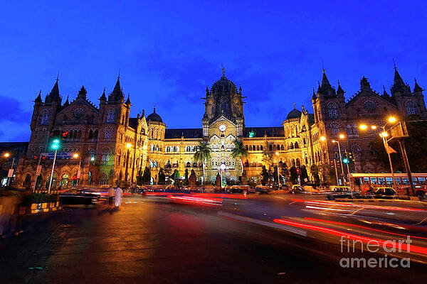Mumbai Cst Print Unisex , , , Long Sleeve Tee
