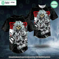 My Hero Academia All Might Skull Baseball Jersey