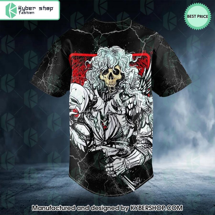 My Hero Academia All Might Skull Baseball Jersey