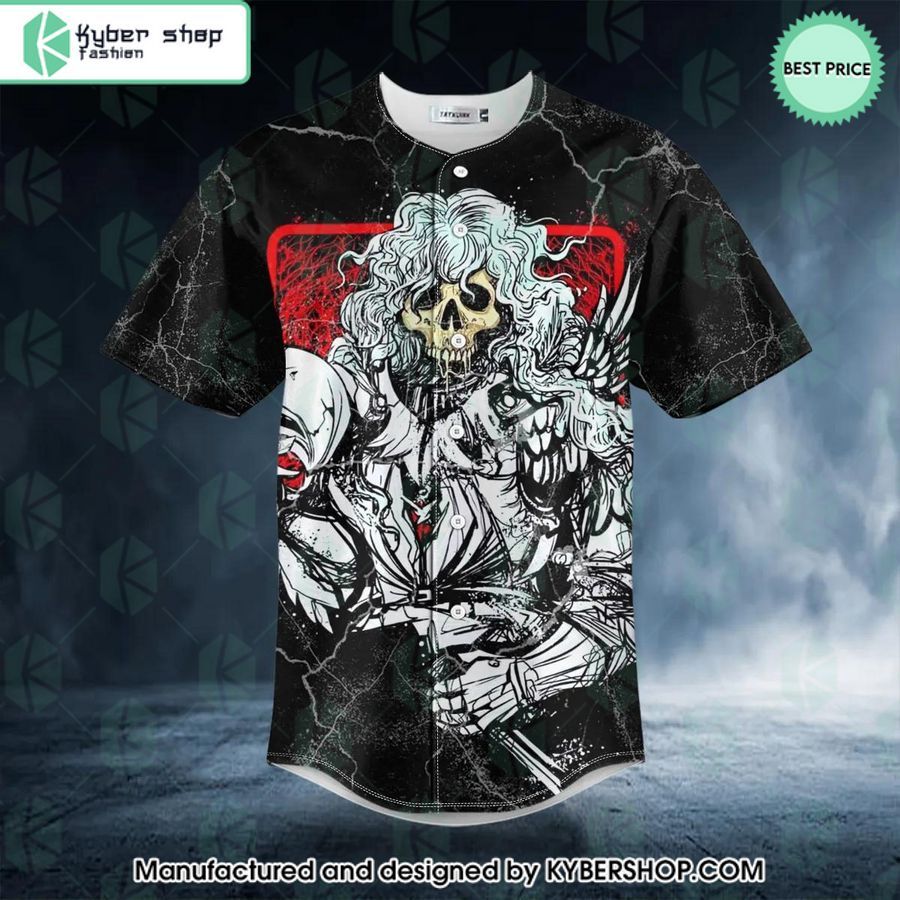 My Hero Academia All Might Skull Baseball Jersey