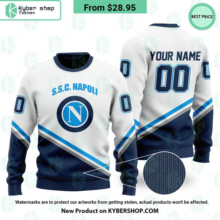 Napoli FC Logo CUSTOM Hoodie