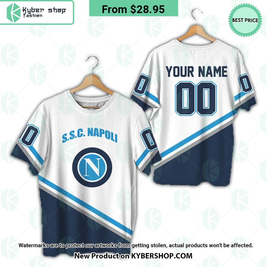 Napoli FC Logo CUSTOM Hoodie