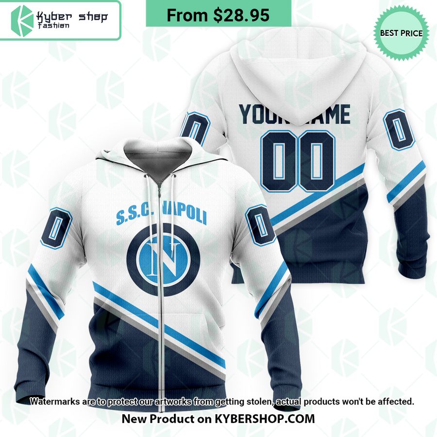 Napoli FC Logo CUSTOM Hoodie