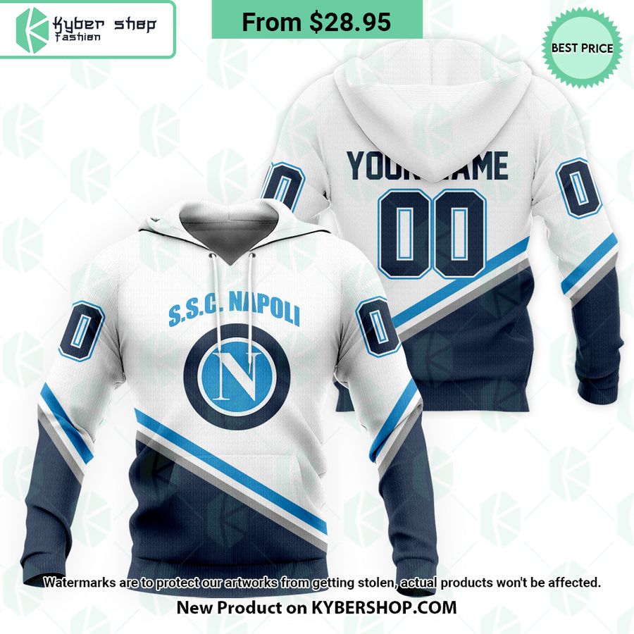 Napoli FC Logo CUSTOM Hoodie