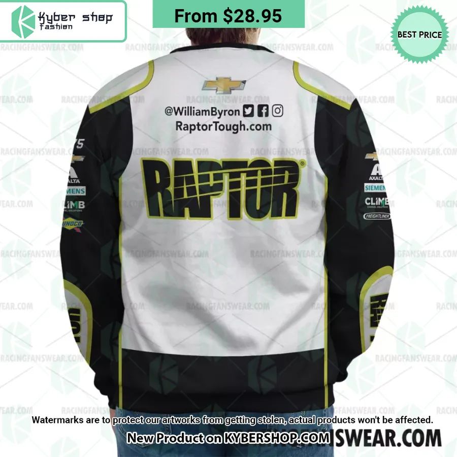 Nascar 2023 Raptor Racing William Byron Hoodie
