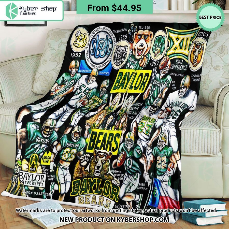 NCAA Baylor Bears Legend Blanket
