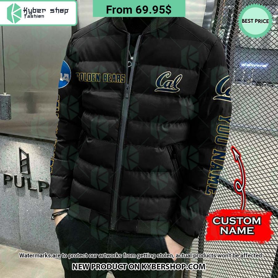 NCAA California Golden Bears CUSTOM Puffer Down Jacket