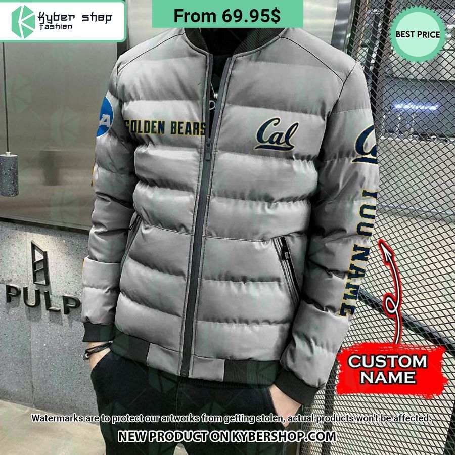 NCAA California Golden Bears CUSTOM Puffer Down Jacket