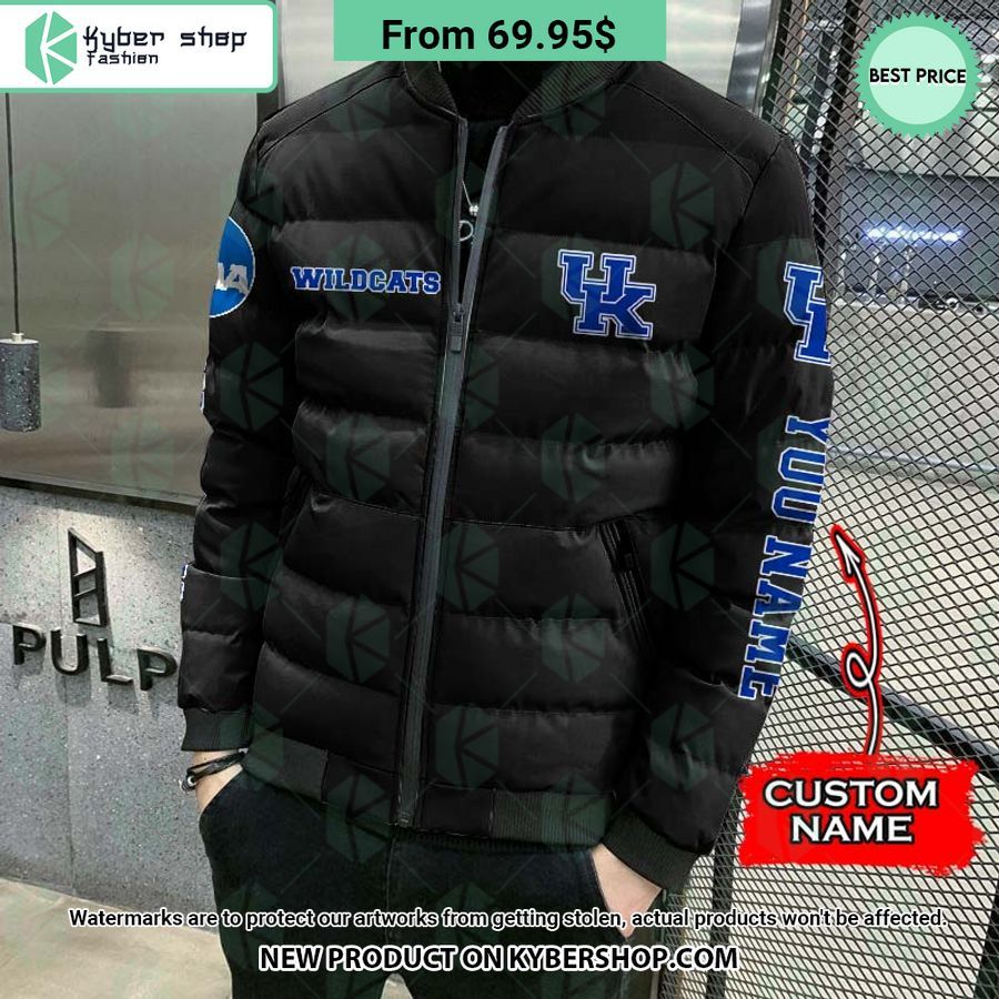 NCAA Kentucky Wildcats CUSTOM Puffer Down Jacket