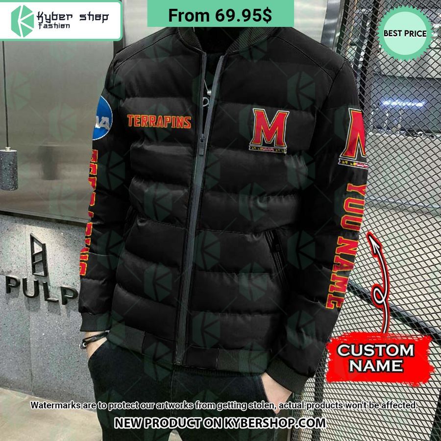 NCAA Maryland Terrapins CUSTOM Puffer Down Jacket