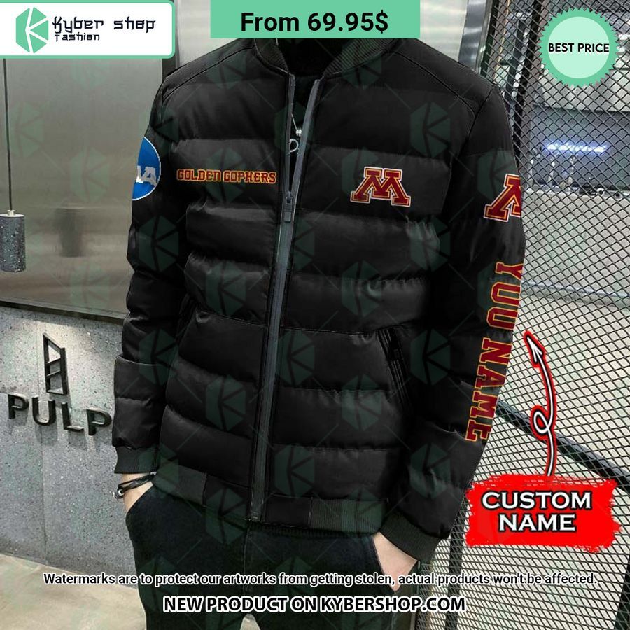 NCAA Minnesota Golden Gophers CUSTOM Puffer Down Jacket