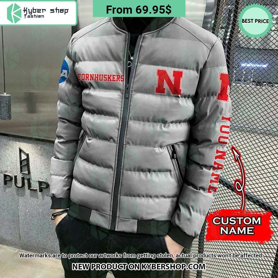 NCAA Nebraska Cornhuskers CUSTOM Puffer Down Jacket