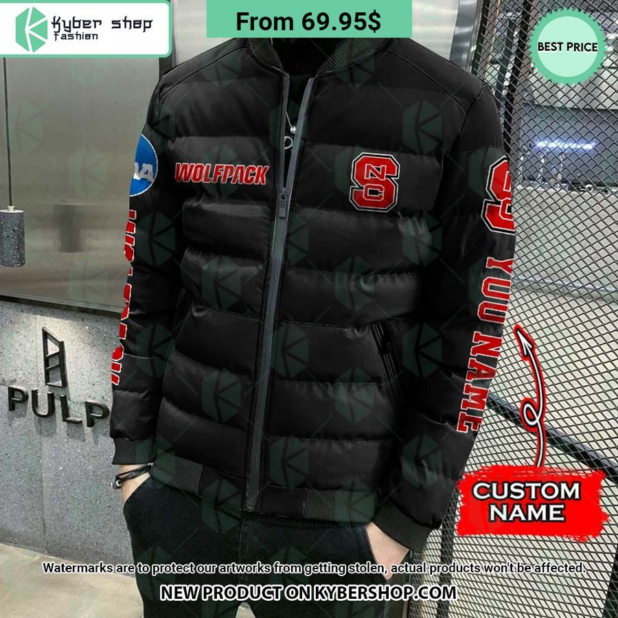 NCAA NORTH CAROLINA STATE WOLFPACK CUSTOM Puffer Down Jacket