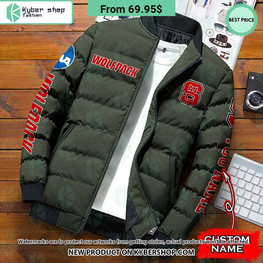 NCAA NORTH CAROLINA STATE WOLFPACK CUSTOM Puffer Down Jacket