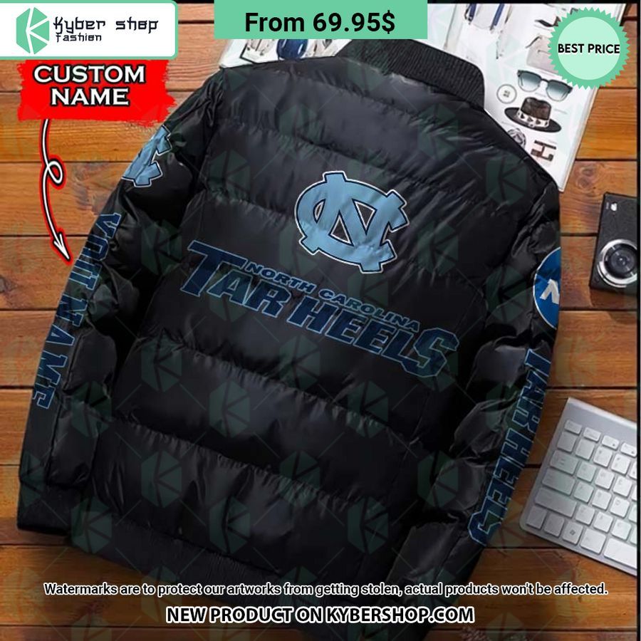 NCAA North Carolina Tar Heels CUSTOM Puffer Down Jacket