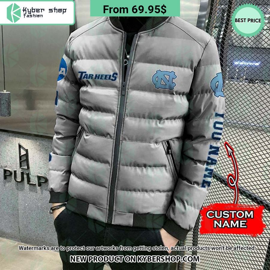NCAA North Carolina Tar Heels CUSTOM Puffer Down Jacket