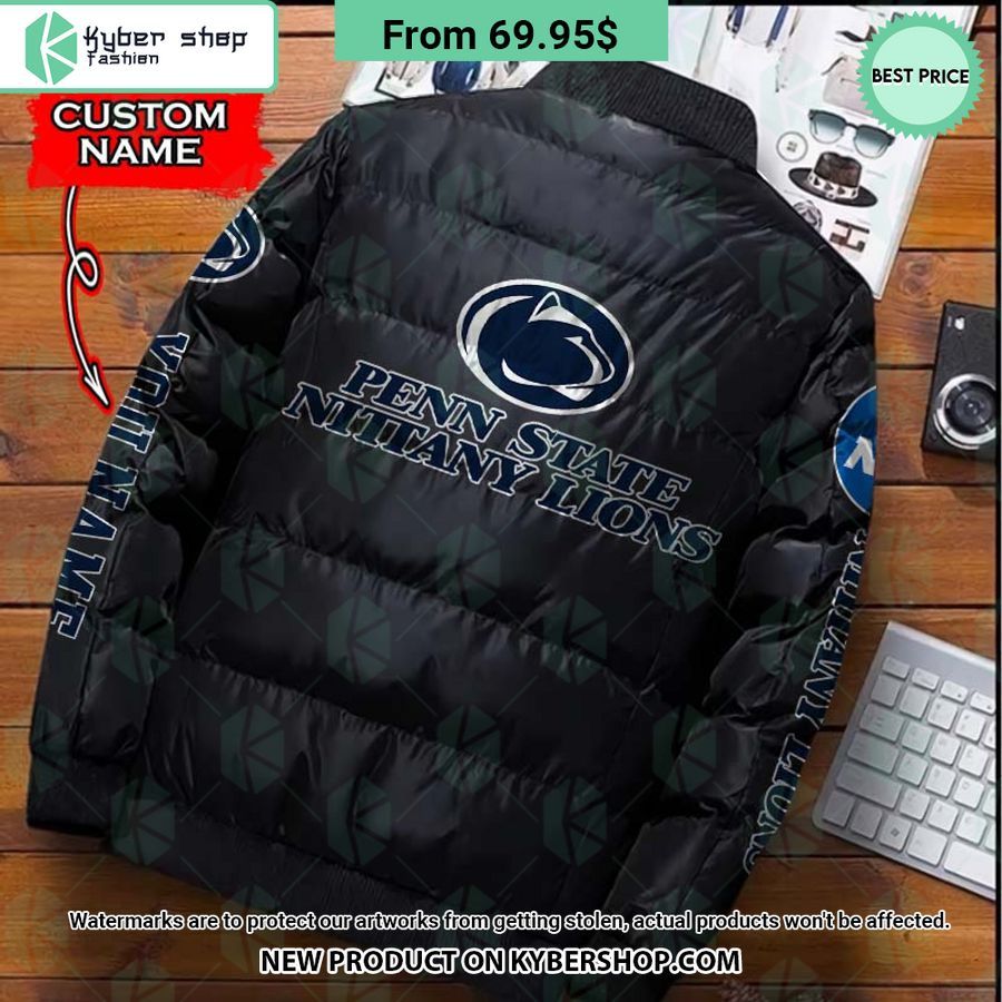 NCAA Penn State Nittany Lions CUSTOM Puffer Down Jacket