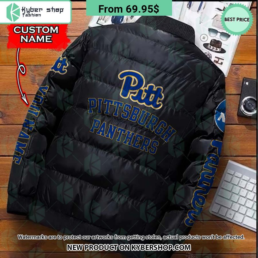 NCAA Pittsburgh Panthers CUSTOM Puffer Down Jacket