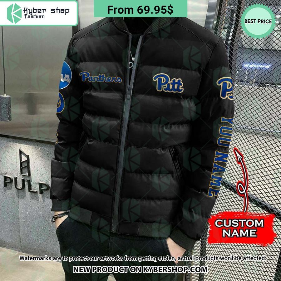 NCAA Pittsburgh Panthers CUSTOM Puffer Down Jacket