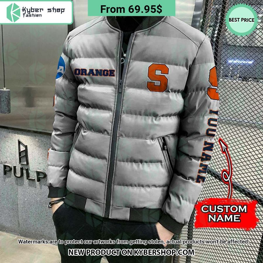 NCAA Syracuse Orange CUSTOM Puffer Down Jacket