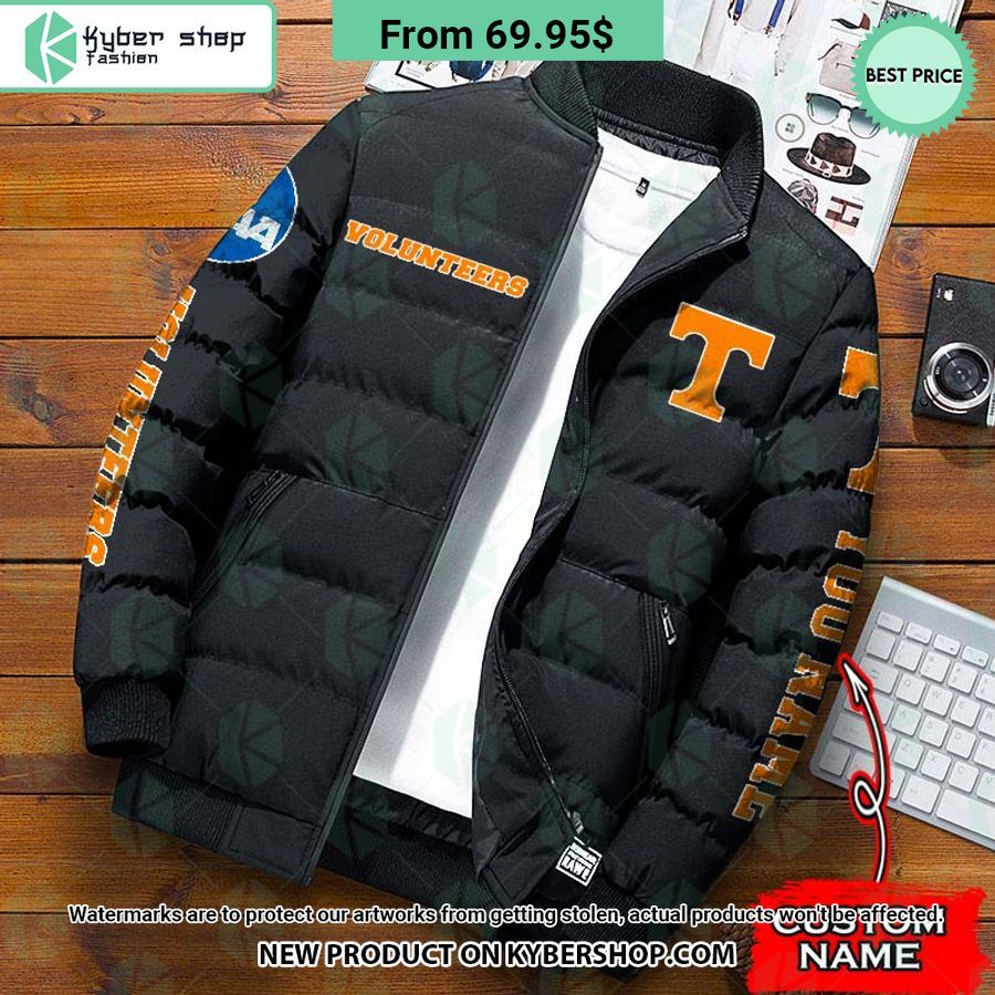 NCAA Tennessee Volunteers CUSTOM Puffer Down Jacket