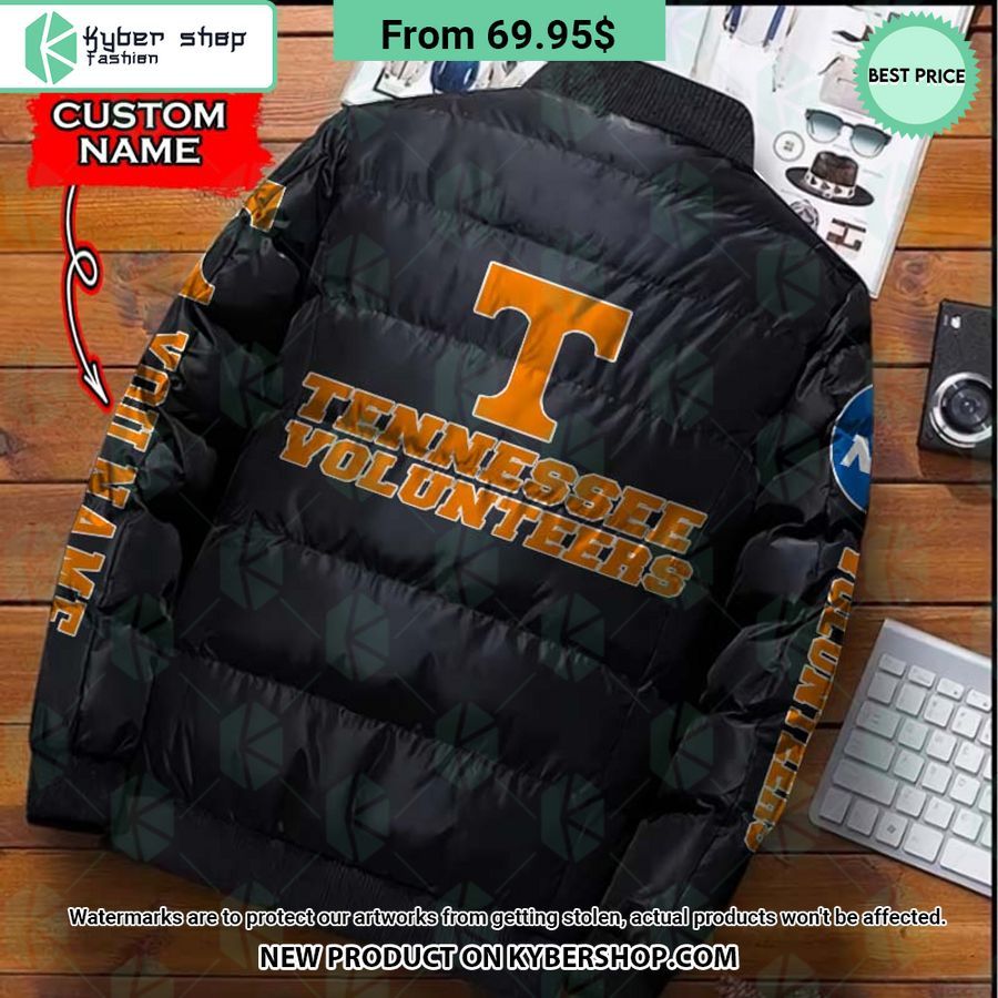 NCAA Tennessee Volunteers CUSTOM Puffer Down Jacket