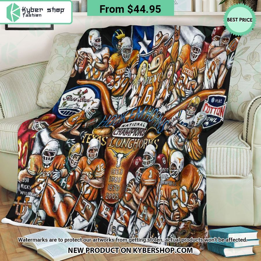 NCAA Texas Longhorns Legend Blanket