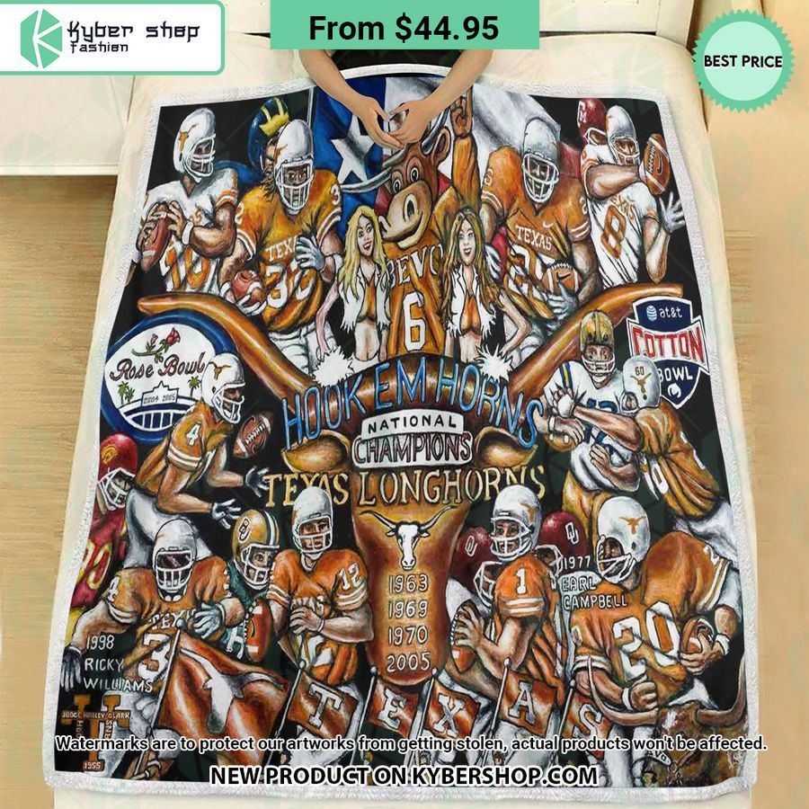 NCAA Texas Longhorns Legend Blanket