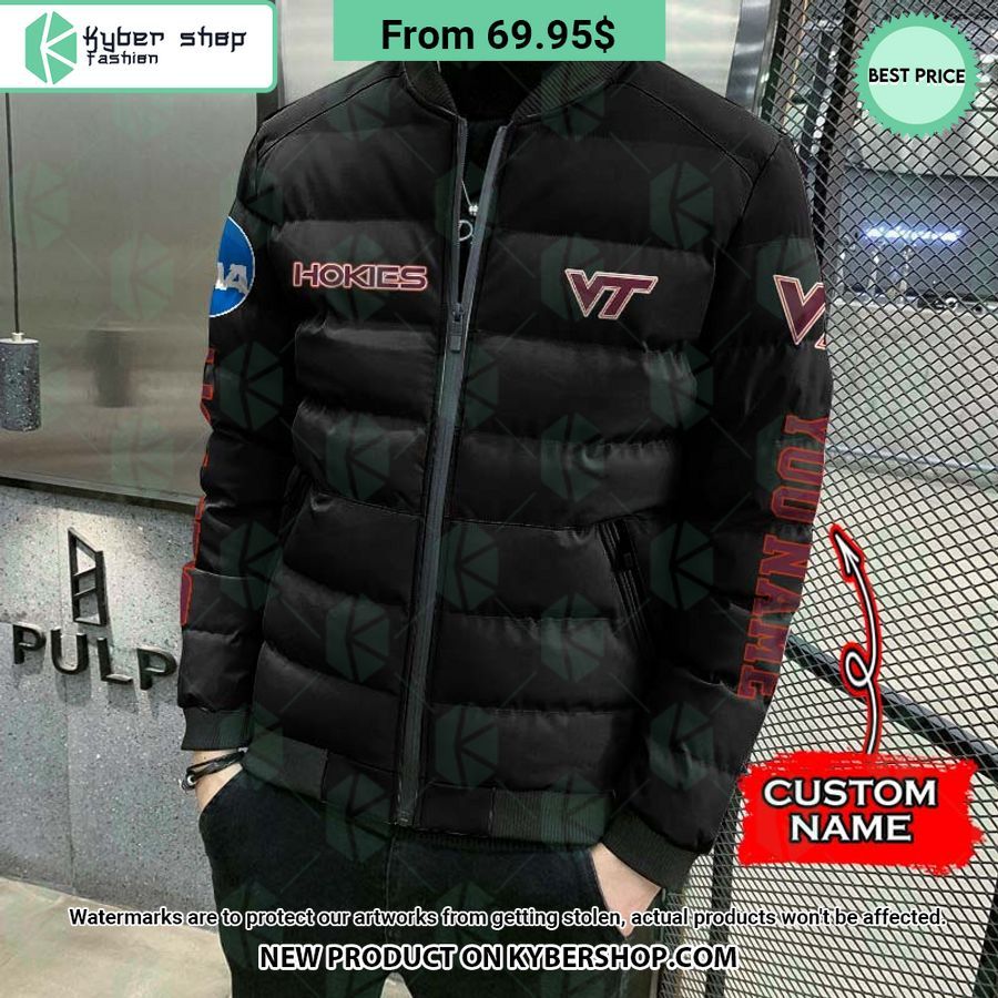 NCAA Virginia Tech Hokies CUSTOM Puffer Down Jacket