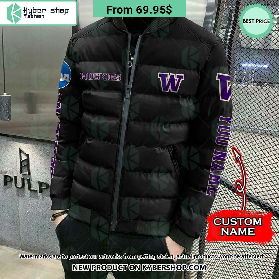 NCAA Washington Huskies CUSTOM Puffer Down Jacket