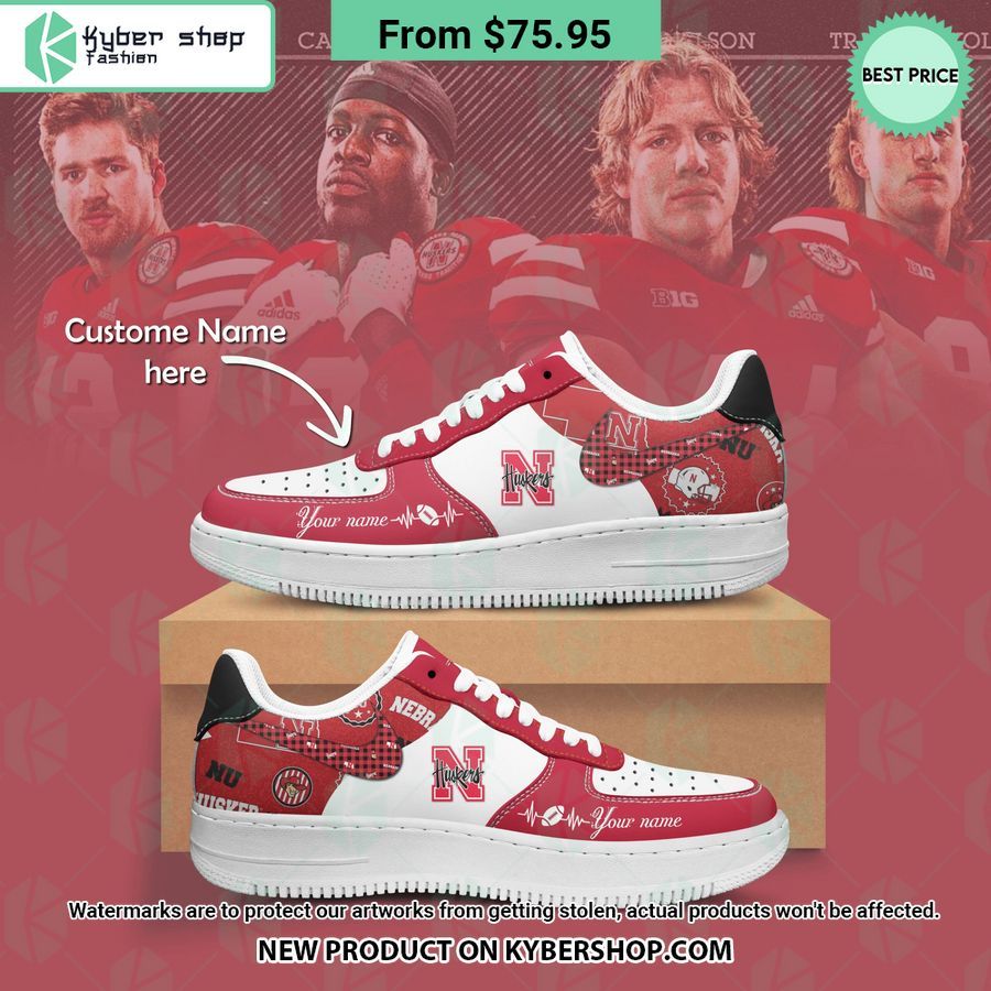 Nebraska Cornhuskers CUSTOM Air Force 1