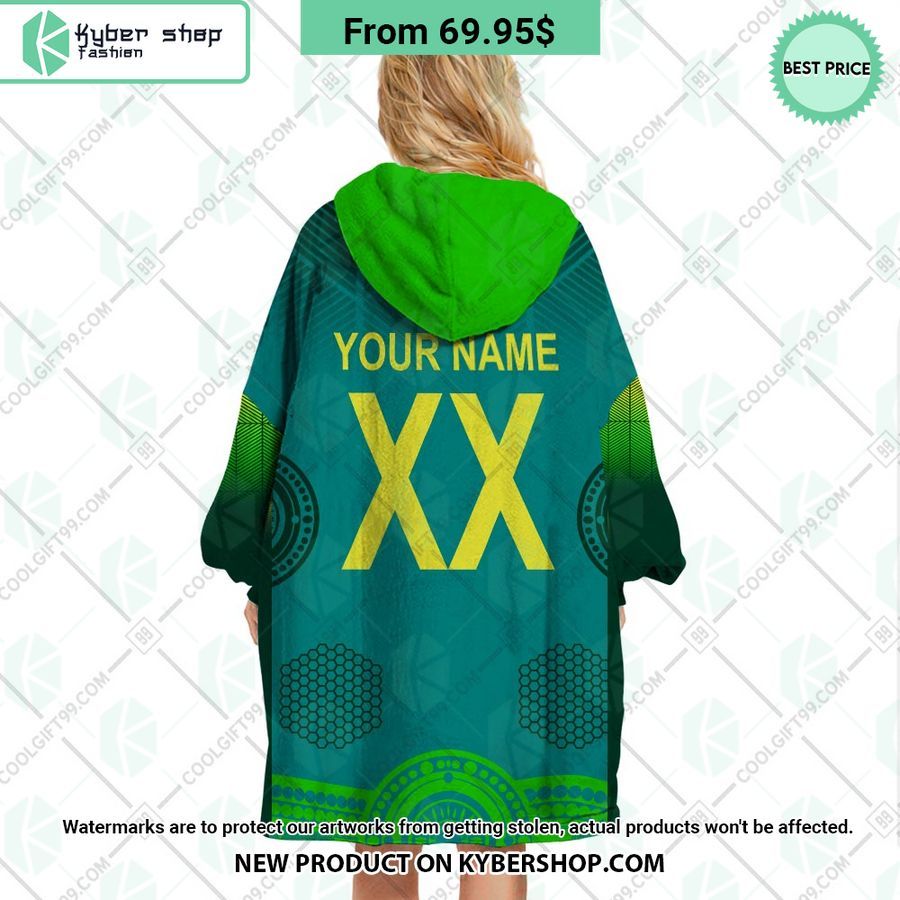 Netball AU Diamonds World Cup CUSTOM Hoodie Blanket