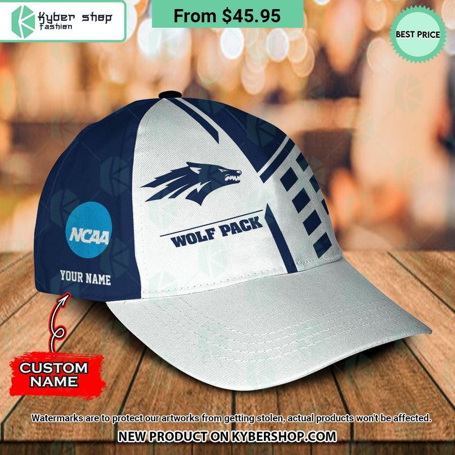 Nevada Wolf Pack CUSTOM Polo Shirt, Cap